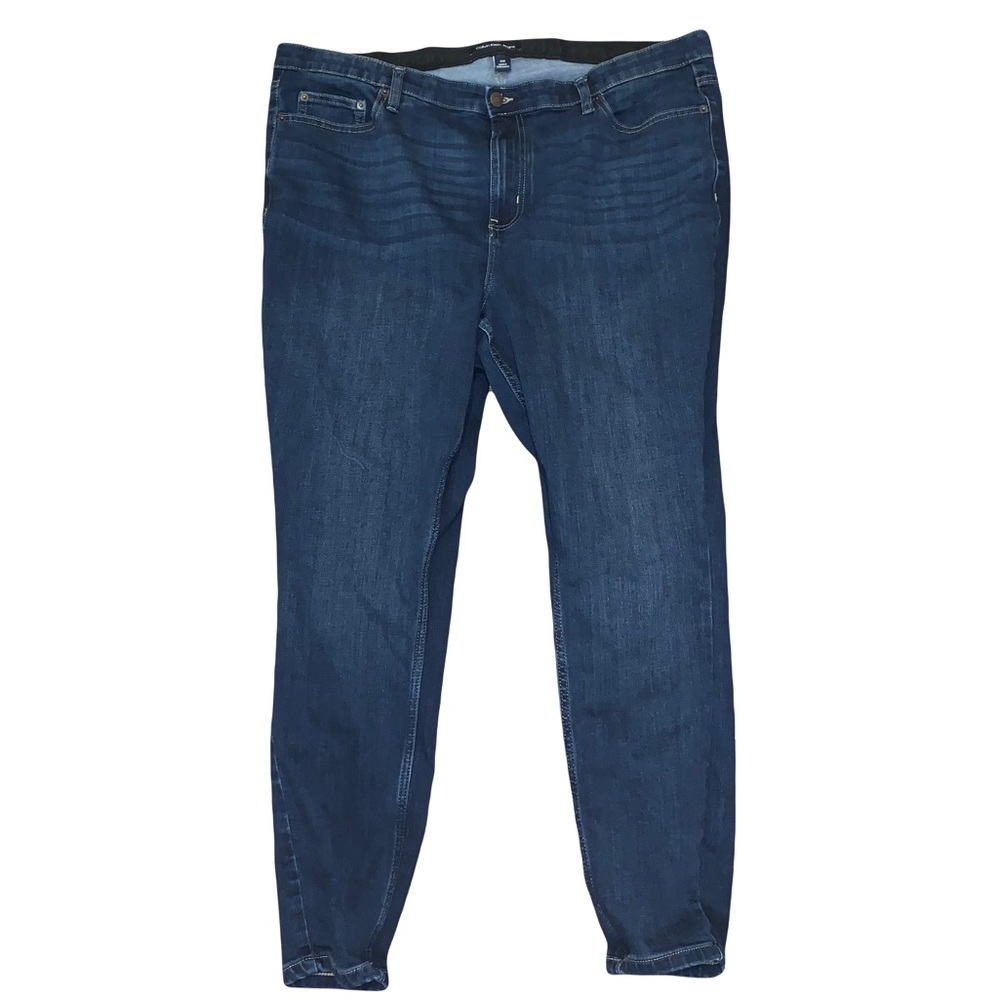 Women's Calvin Klein Plus Size 22W High Rise Dark Wash Jeans